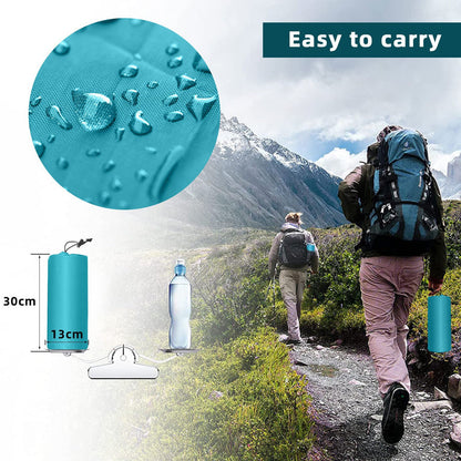 🎉 2026 Sale — Over 95,000 Sold! 🛏️ Lightweight Portable Air Mattress – Built-in Foot Pump & Pillow 🏕️