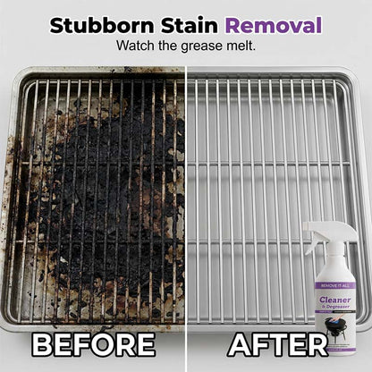 🍖🔥50% OFF – Heavy-Duty Grill Cleaner & Degreaser – Melt Away Grease in Seconds! | No Scrubbing, No Fuss | BBQ Season Essential 🧽✨
