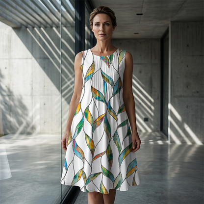 ⏰ 50% OFF – Grab Yours Now 👗✨ Women's Casual Loose Fit Sleeveless Dress – Flowy, Breezy & Figure-Flattering! | Perfect for Summer ☀️🌴