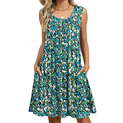 ⏰ 50% OFF – Grab Yours Now 👗✨ Women's Casual Loose Fit Sleeveless Dress – Flowy, Breezy & Figure-Flattering! | Perfect for Summer ☀️🌴