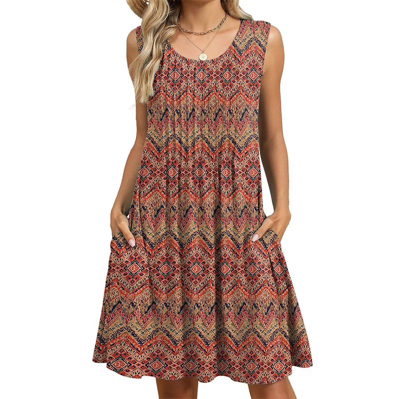⏰ 50% OFF – Grab Yours Now 👗✨ Women's Casual Loose Fit Sleeveless Dress – Flowy, Breezy & Figure-Flattering! | Perfect for Summer ☀️🌴