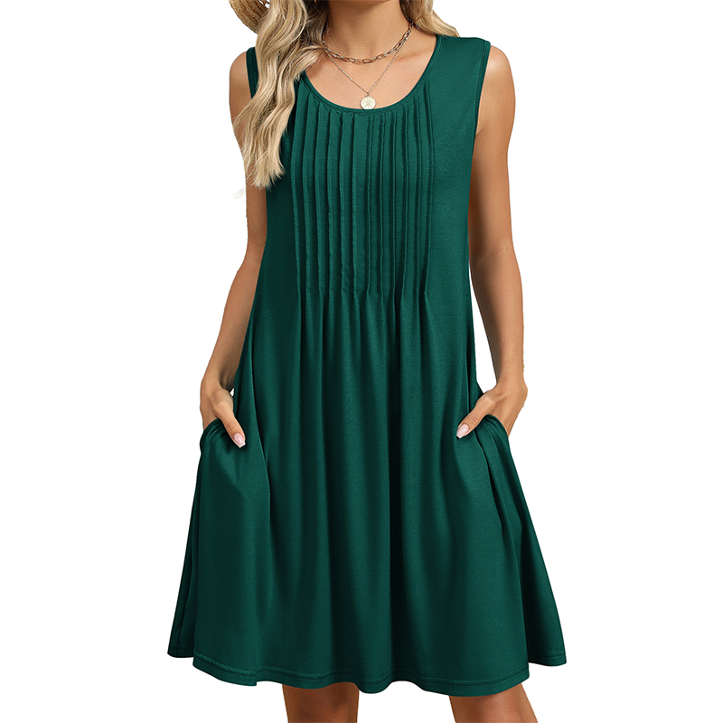 ⏰ 50% OFF – Grab Yours Now 👗✨ Women's Casual Loose Fit Sleeveless Dress – Flowy, Breezy & Figure-Flattering! | Perfect for Summer ☀️🌴