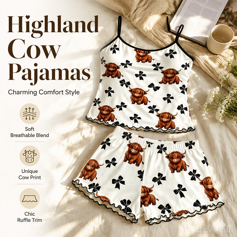 📢📢50% OFF !! ⏰Summer Sleepless Spaghetti Strap Cami Sleepwear Set