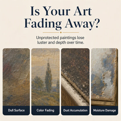 🎨 LIMITED TIME 50% OFF! 💧 Gloss Boost Painting Varnish – Professional High-Gloss Finish, Intensifies Color Depth & Protects Artwork ✨