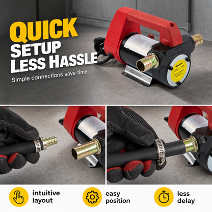 ⏳Time-Limited Special⏰Portable Diesel Transfer Pump – High flow, durable & easy to use – Ideal for fuel transfer on farms, boats & workshops 🚜