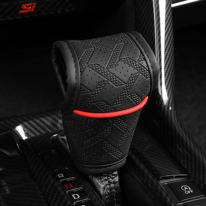 📢📢50% OFF !! ⏰Breathable Universal Car Gear Shift Knob Cover
