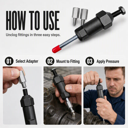 📢📢50% OFF !! ⏰Heavy Duty Grease Fitting Cleaner Tool