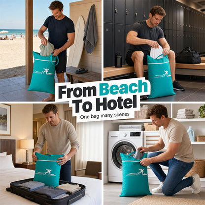 ⏳Time-Limited Special⏰Large Waterproof Travel Laundry Bag – Durable, leakproof & spacious – Keeps dirty clothes separate on the go ✨