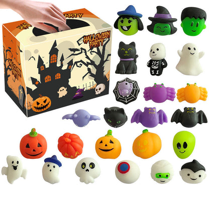 🎃 50% OFF! Halloween Squishy Toy Set Washable & Reusable🧹Party Favors & Trick-or-Treat 👻