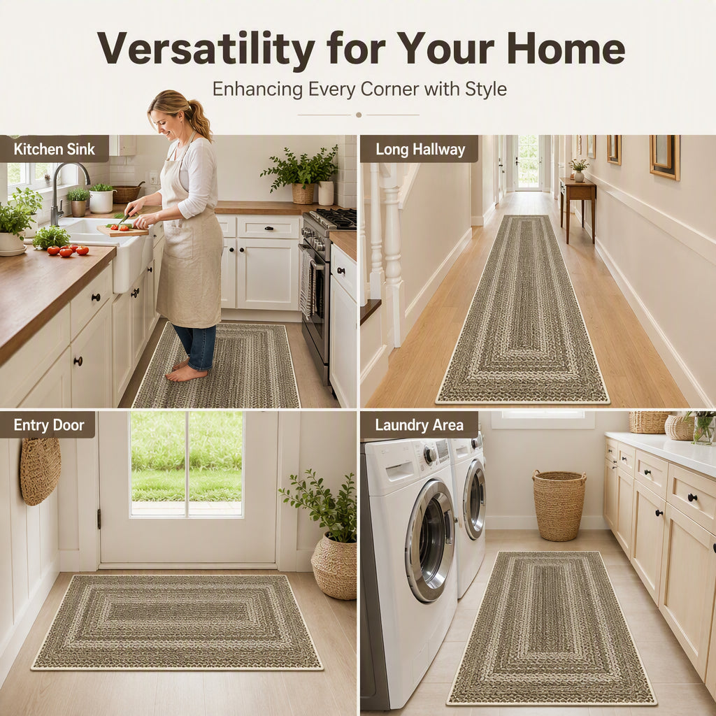 Elegant Woven Runner Rug (50% OFF)