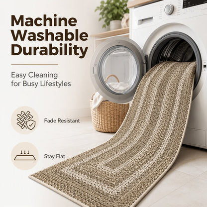 Elegant Woven Runner Rug (50% OFF)