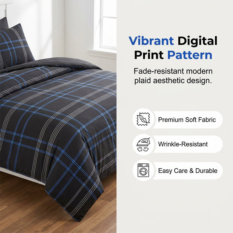 🛏️Modern Minimalist Geometric Bedding Se