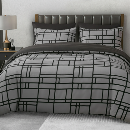 🛏️Modern Minimalist Geometric Bedding Se