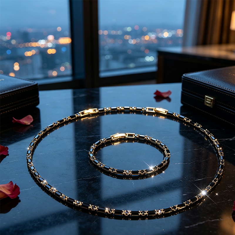 📢📢50% OFF !! ⏰Sparkling Jewelry Set
