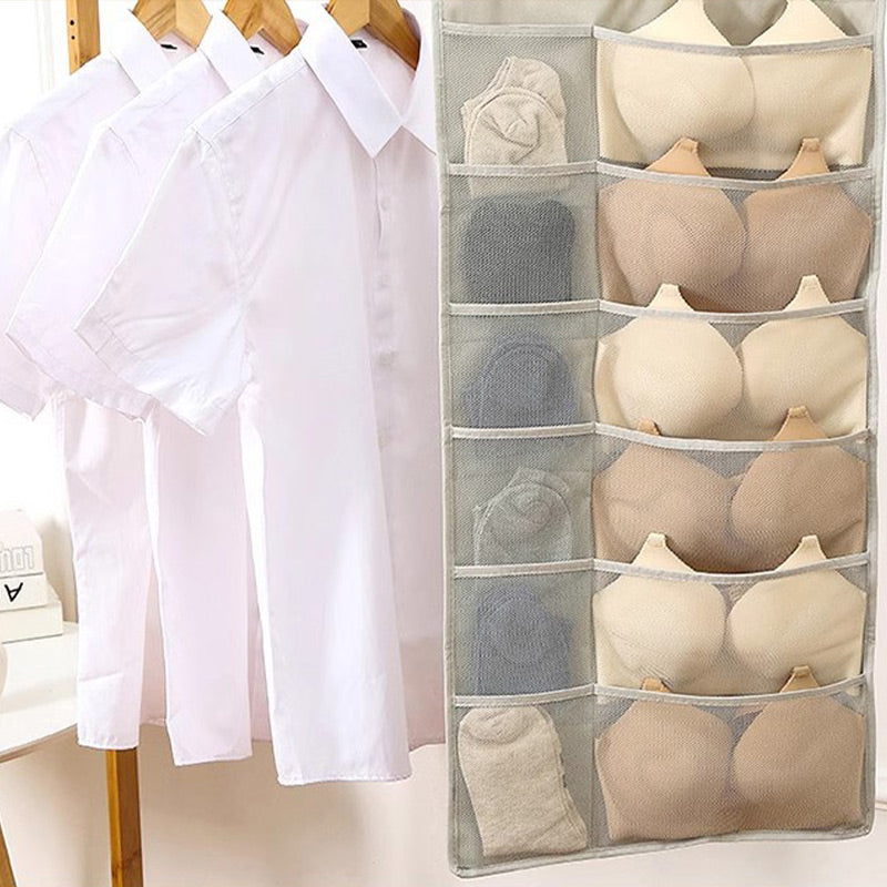 🧦Double-Sided Storage Underwear Hanging Organizer