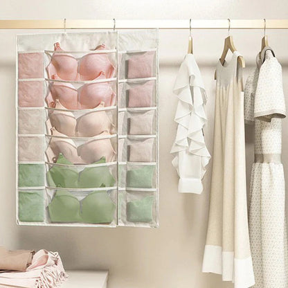 🧦Double-Sided Storage Underwear Hanging Organizer