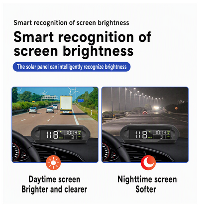 Solar Car GPS Head-Up Display