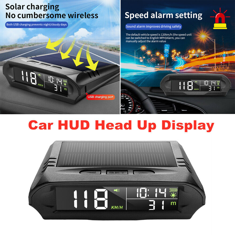 Solar Car GPS Head-Up Display