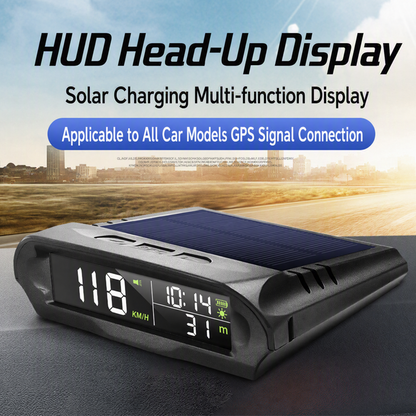 Solar Car GPS Head-Up Display