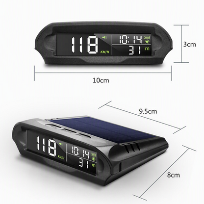 Solar Car GPS Head-Up Display