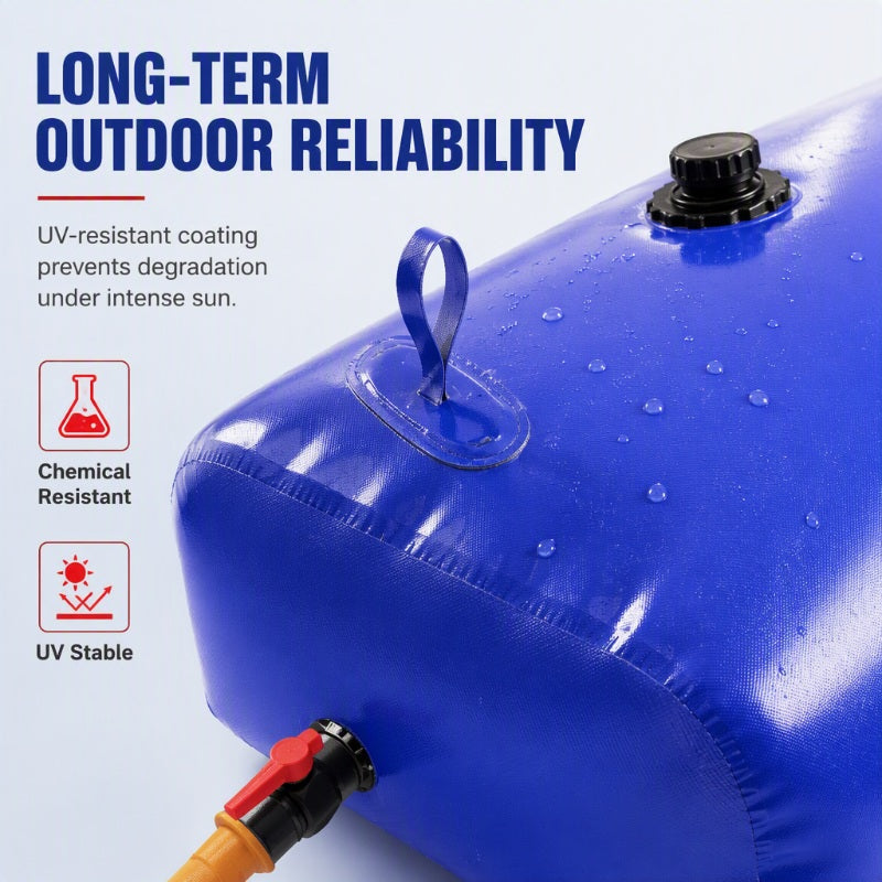 💦 LIMITED-TIME 50% OFF! 🛠️ Heavy-Duty Foldable Water Storage Bladder – Reinforced, Collapsible, Large Capacity ✨