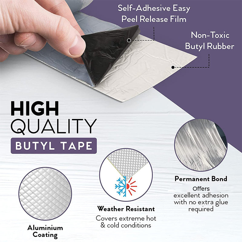 🏠 LIMITED-TIME 50% OFF! 🛠️ Aluminum Foil Repair Tape – Flexible, Waterproof, Easy Apply ✨