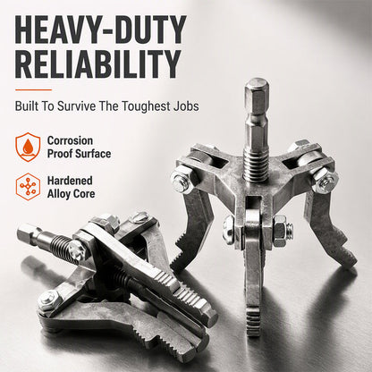 Universal 3-Jaw Broken Pipe Extractor for Hand Drills