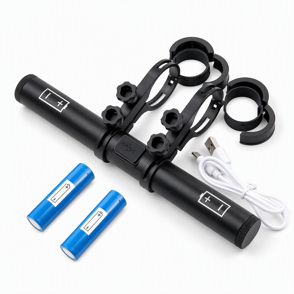 🚲 LIMITED-TIME 50% OFF 🔋 Bicycle Handlebar Extender — USB Power Bank & Bike Light Mount, Aluminum Alloy