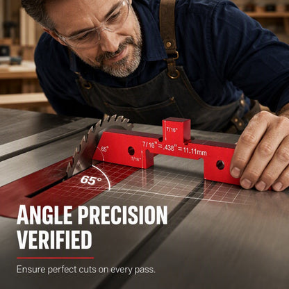 Woodworking Setup Blocks – Aluminum, high precision & quick calibration ✨