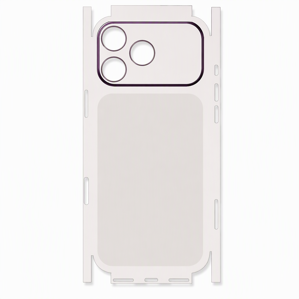 📱 LIMITED-TIME 50% OFF! ✨ Full Wrap Scratch Resistant Phone Back Skin Sticker – Matte, Thin, Residue-Free 🧤