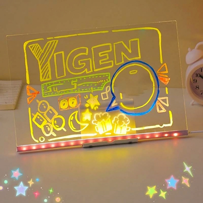 Kids LED Erasable Acrylic Drawing Board | S–L