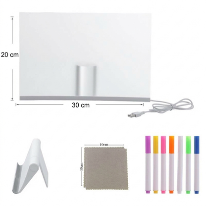 Kids LED Erasable Acrylic Drawing Board | S–L