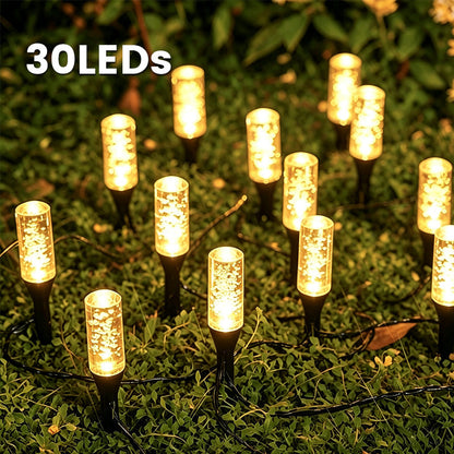 🔥Time-Limited Special💥 Solar Bubble Pathway Light – Auto On/Off, Decorative, Weatherproof 🌙☀️