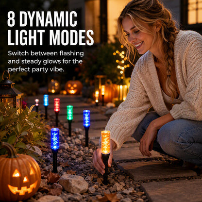 🔥Time-Limited Special💥 Solar Bubble Pathway Light – Auto On/Off, Decorative, Weatherproof 🌙☀️