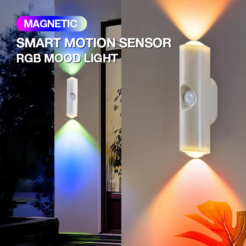 ⏳Limited-time 50% off⏰Magnetic Smart Motion Sensor RGB Mood Light🌈💡