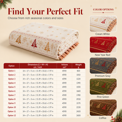 Thickened Christmas Style Chenille Sofa Cover Full Coverage Cat Scratch Resistant and Stain Resistant Couch Slipcover