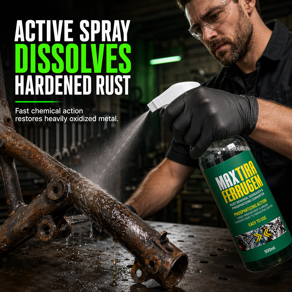 ✨ 3-in-1 Rust Remover & Phosphating Agent — Degrease, Remove & Prevent 💨