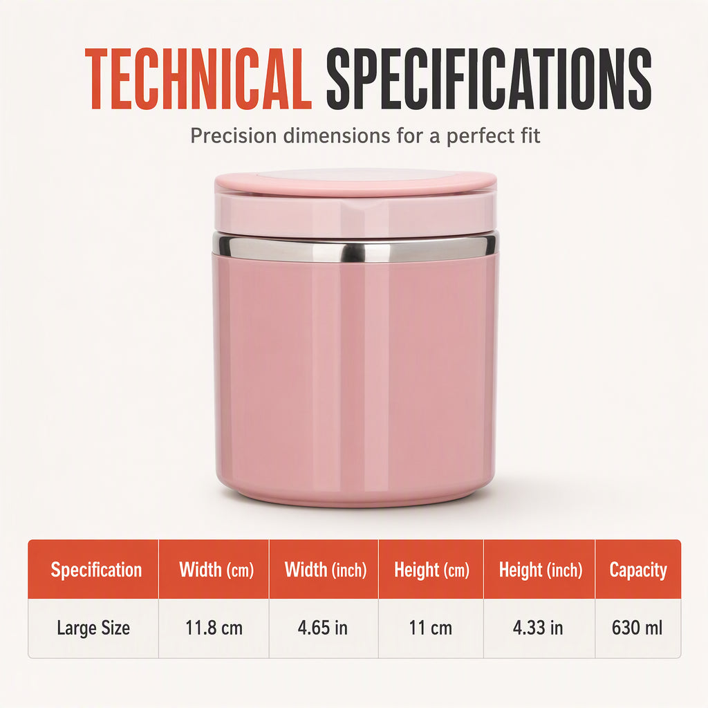 🎁2026 New Arrivals 50% OFF💥Winter Hot Sale❄️ Insulated Stainless Steel Lunch Box with Lid – Stackable Food Container🛡️❄️