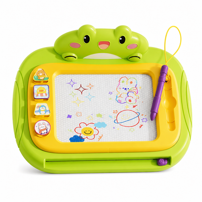 🎨 50% Off Now ✨ Kids Magnetic Drawing Board — Pen & 4 Stamps Included 📢