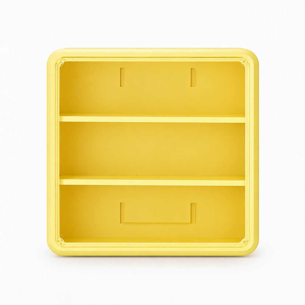 🧸 Wall-Mounted Blind Box Display Case: Clear Front, Magnetic Door, Adjustable Shelves