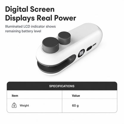 🎁2026 New Arrivals 50% OFF💥Handheld Mini Bag Sealer Portable Rechargeable Heat Sealing Machine with Battery Power Display and Magnetic Design for Plastic Snack Bags