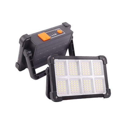 🔥50% OFF!!📢☀️ Solar Portable Handheld Lantern & Floodlight – Stay Lit Outdoors, in Emergencies & at Night Markets ✨