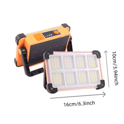 🔥50% OFF!!📢☀️ Solar Portable Handheld Lantern & Floodlight – Stay Lit Outdoors, in Emergencies & at Night Markets ✨
