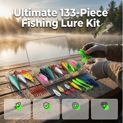 🔥 Fishing Lures Set with Box – Ready for Your Next Catch! ☀️🎣