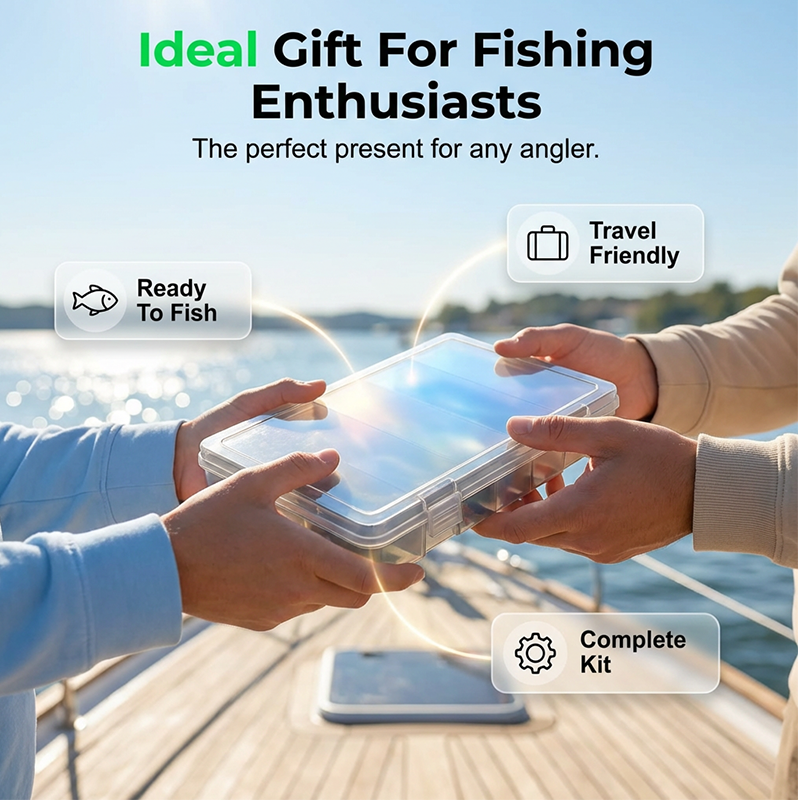 🔥 Fishing Lures Set with Box – Ready for Your Next Catch! ☀️🎣