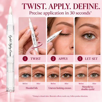 Long Lasting Invisible Double Eyelid Shaping Cream Natural and Traceless Double Eyelid Styling Gel
