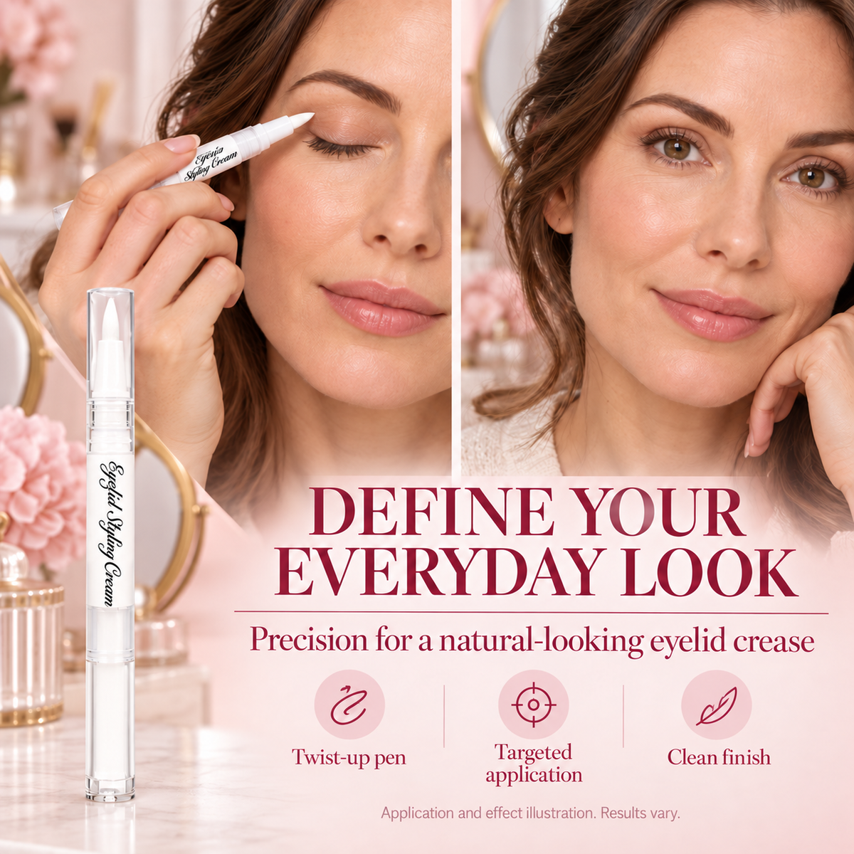 Long Lasting Invisible Double Eyelid Shaping Cream Natural and Traceless Double Eyelid Styling Gel