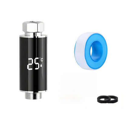 Universal LED Shower Temperature Monitor