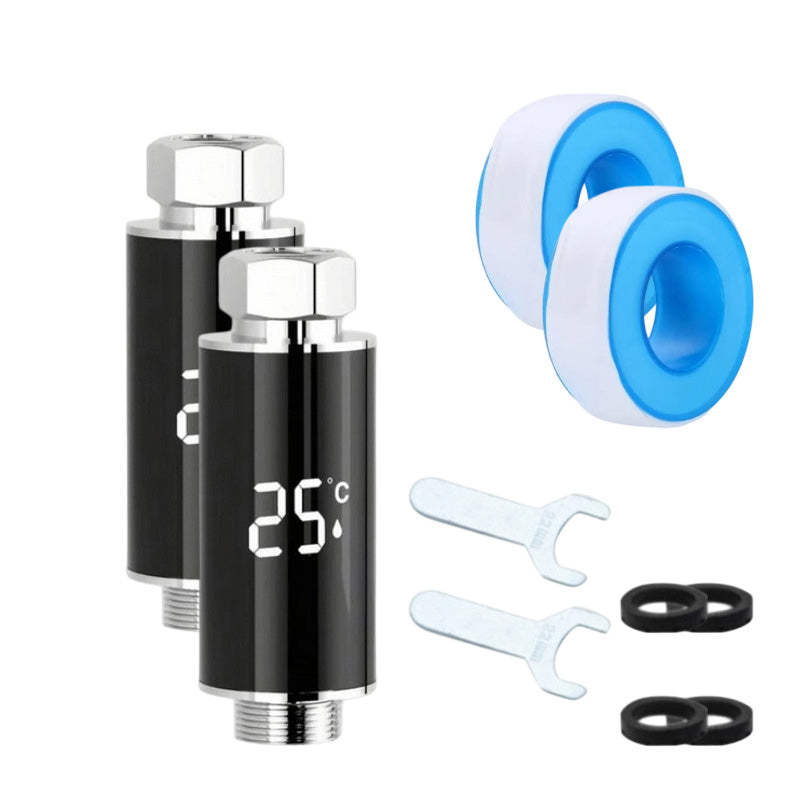 Universal LED Shower Temperature Monitor