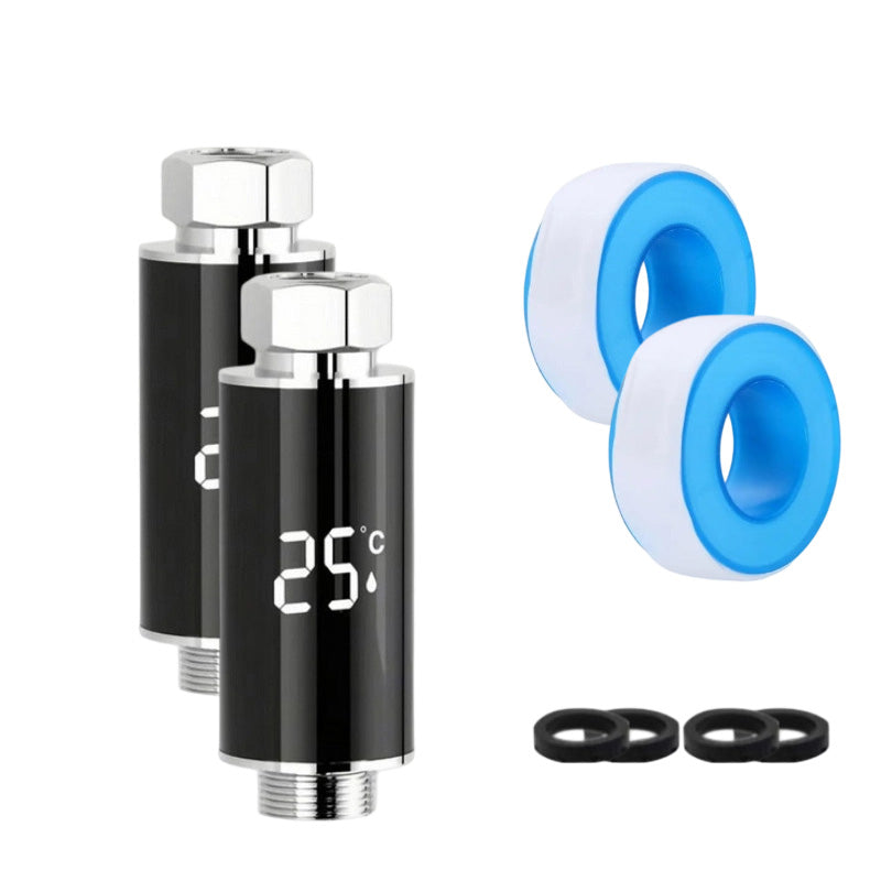 Universal LED Shower Temperature Monitor